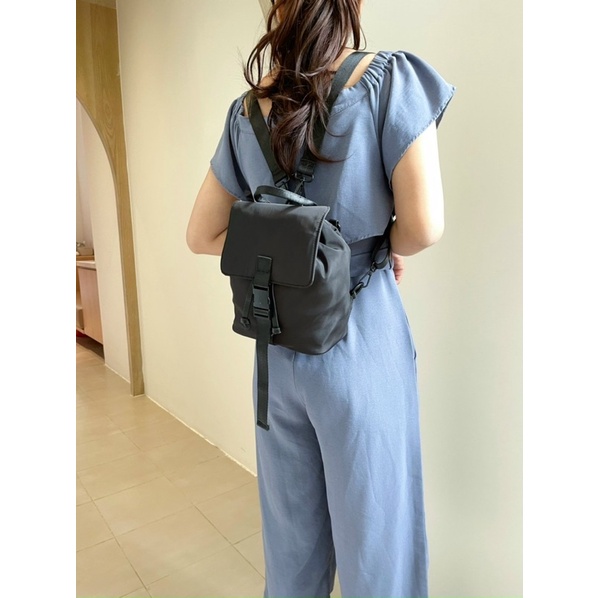 TNS - Balo mini  F•21 mini Backpack--tone đen classic siêu trendy