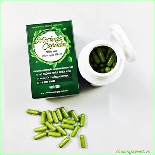 Viên Rau (Nang) Chùm Ngây Moris (120 viên)