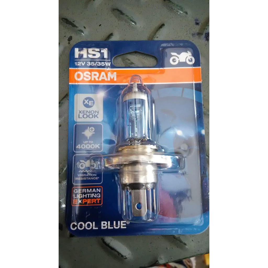 Osram Đèn Pha Màu Xanh Dương Hs1 Cho Xe Mô Tô Vixion-r15-byson-verza-cbr150r-scoopy Fi