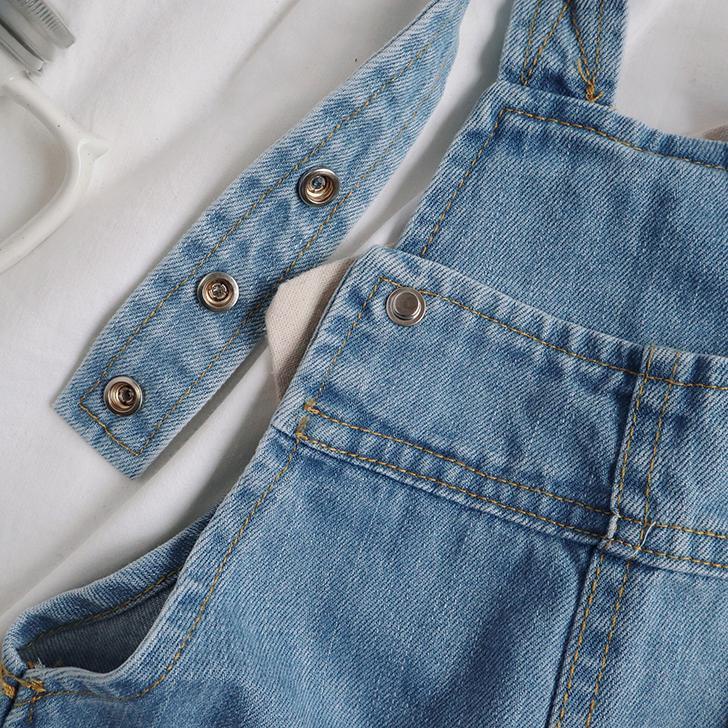[Babycat] Hàng Có Sẵn Quần Short Denim Cotton Phong Cách Nhật Hàn Thời Trang Mùa Hè Hàn Quốc Hàng Mới Dành Cho Bé Trai Và Bé Gái