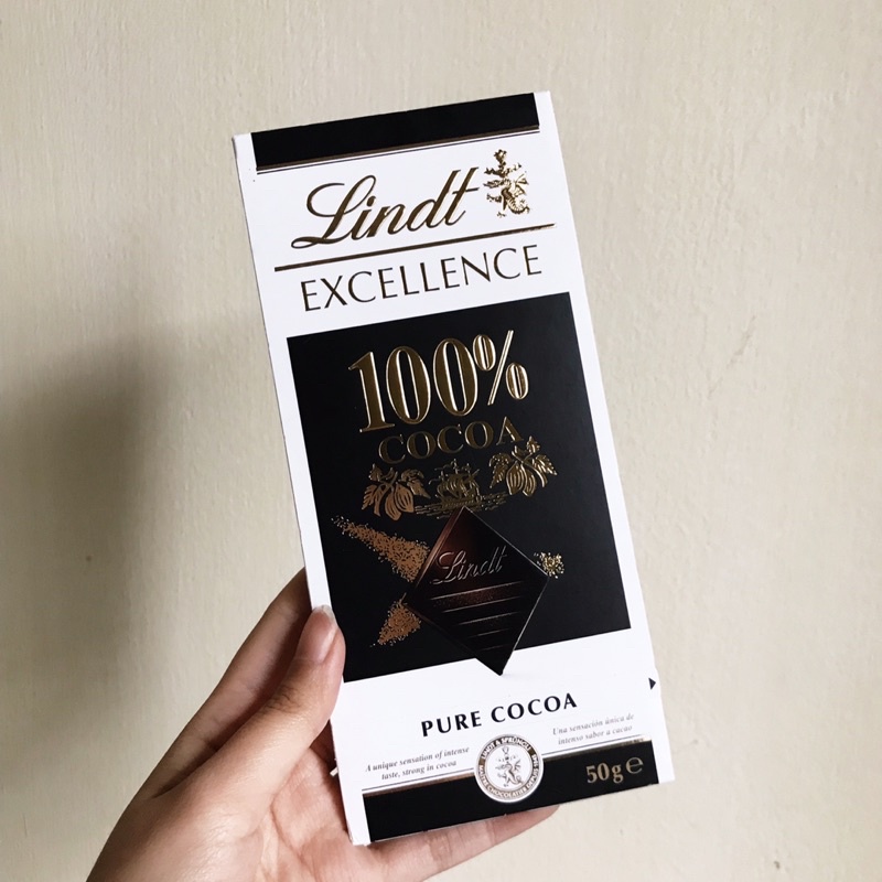 Socola đen Lindt Excellence 100% cacao thanh 50g