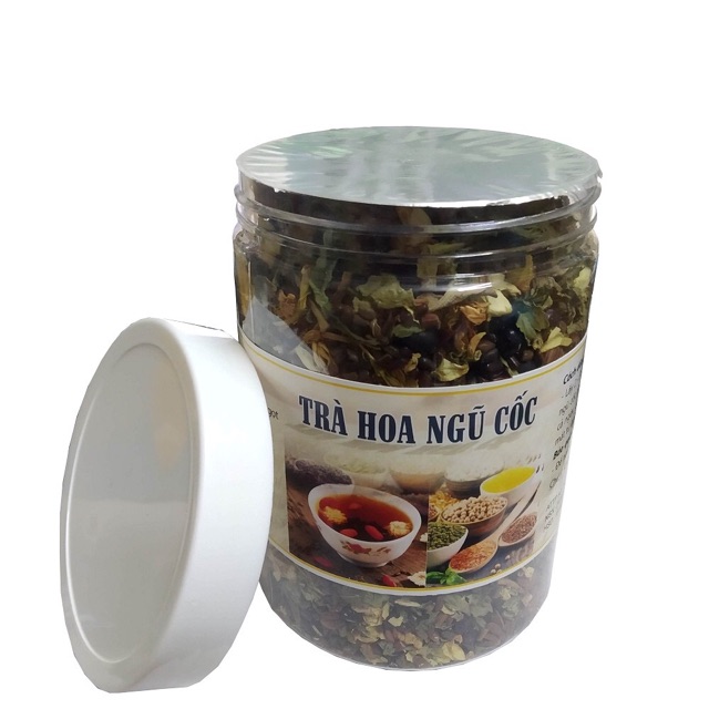 1 HỘP TRÀ HOA NGŨ CỐC 100% THIÊN NHIÊN CÓ TEM BẢO HÀNH