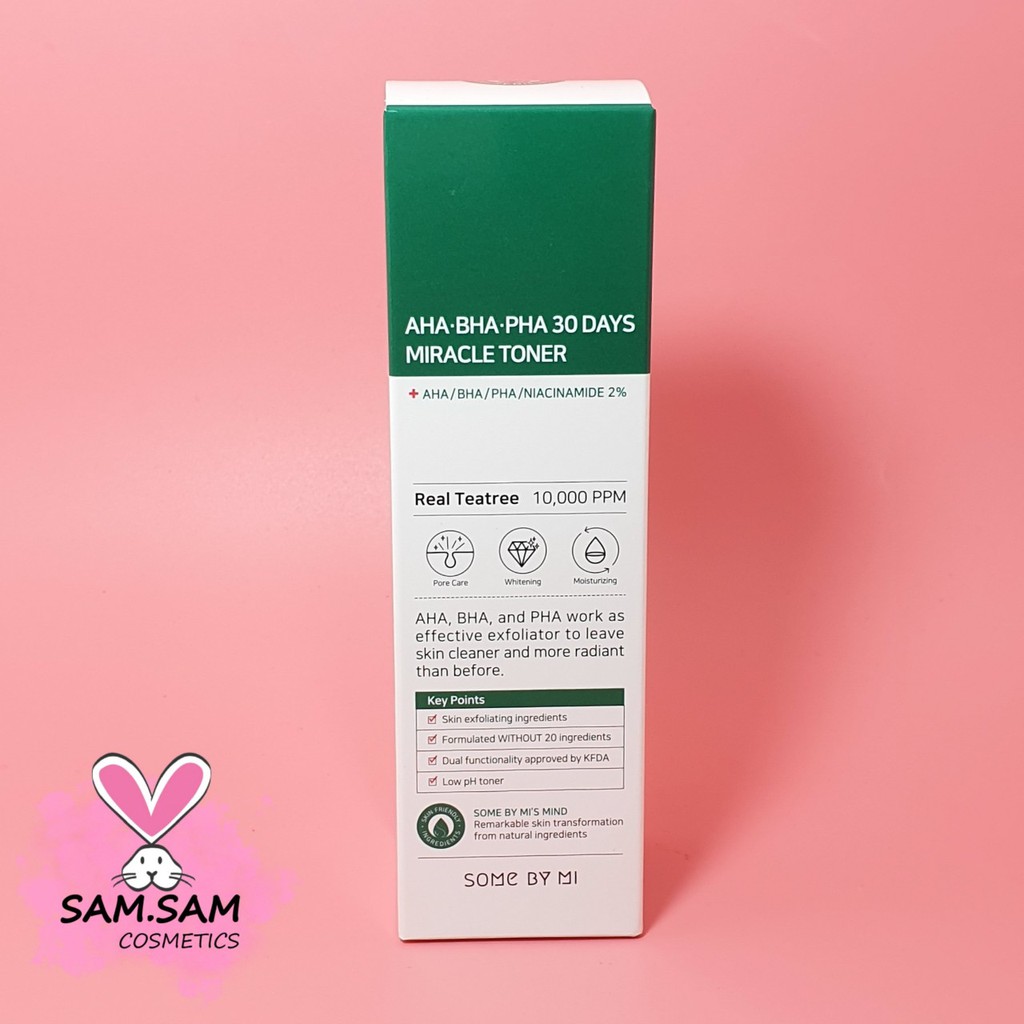 Nước Hoa Hồng Some By Mi AHA-BHA-PHA 30 Days Miracle Toner | BigBuy360 - bigbuy360.vn