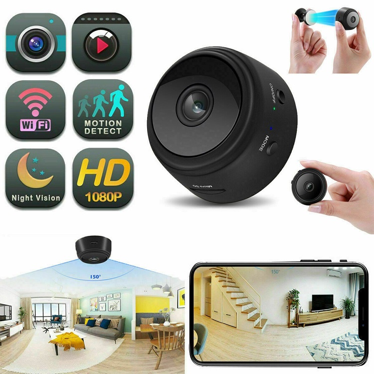 Camera Full HD, Chống Chộm - Không Dây IP Wifi 1080P - Dùng Pin Sạc Tiện Dụng  - Bảo Hành 6 Tháng