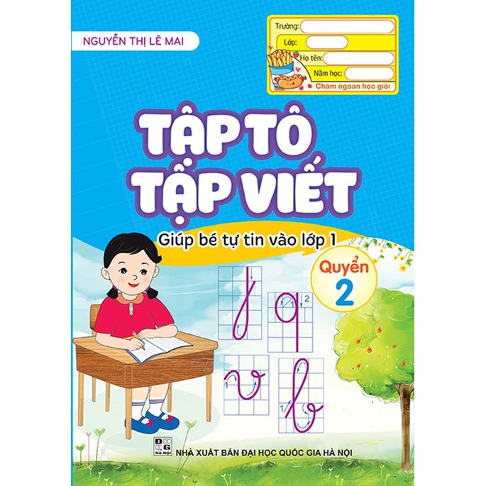 Sách - Combo 5 cuốn: Tập tô tập viết ( Giúp bé tự tin vào lớp 1 ) Và làm quen với toán - Ndbooks