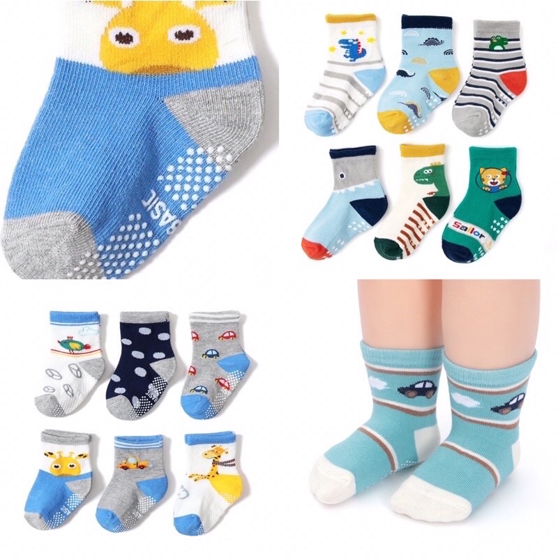 Bonstore tất cho bé tất lưới Cotton đi mùa hè của trẻ em