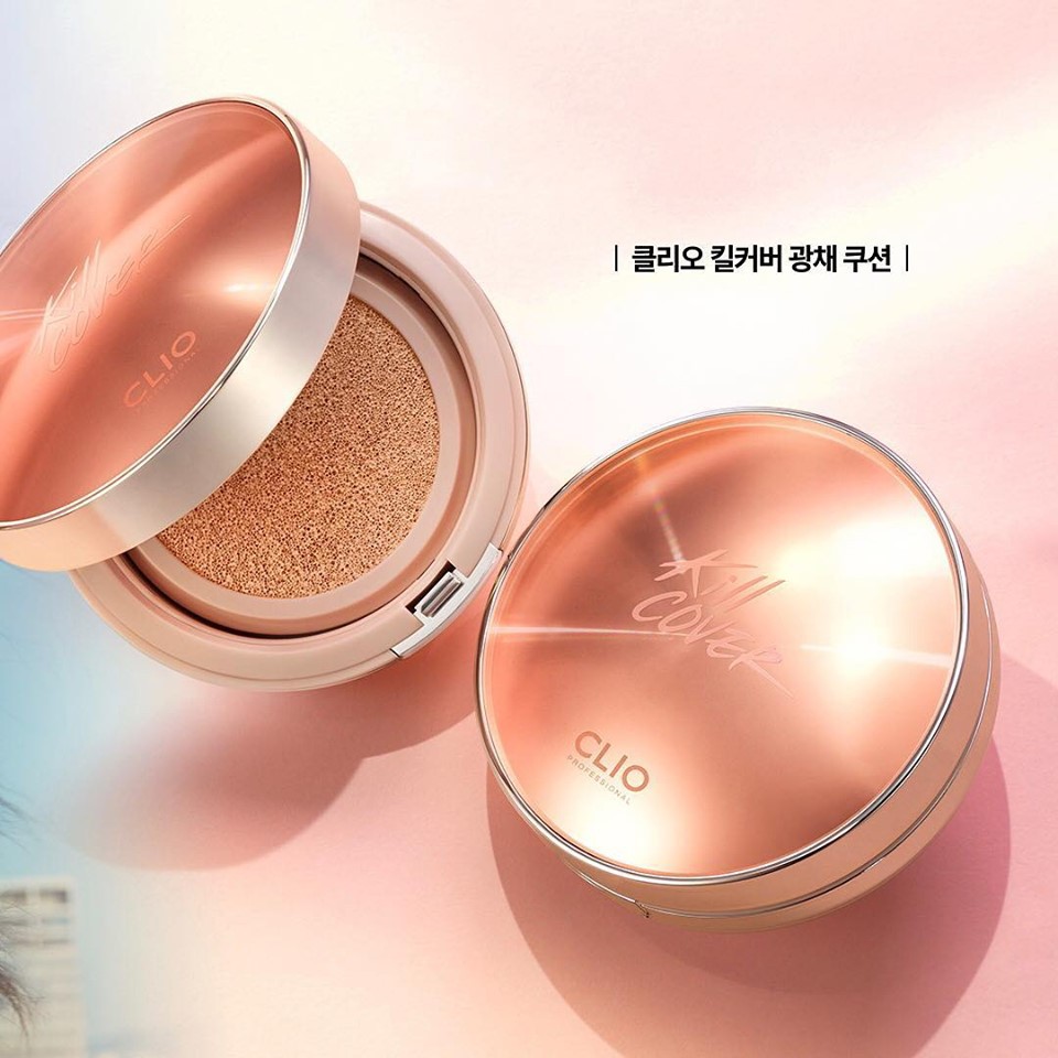 Phấn Nước Clio Kill Cover Glow Cushion SPF50+ PA+++ 15g*2