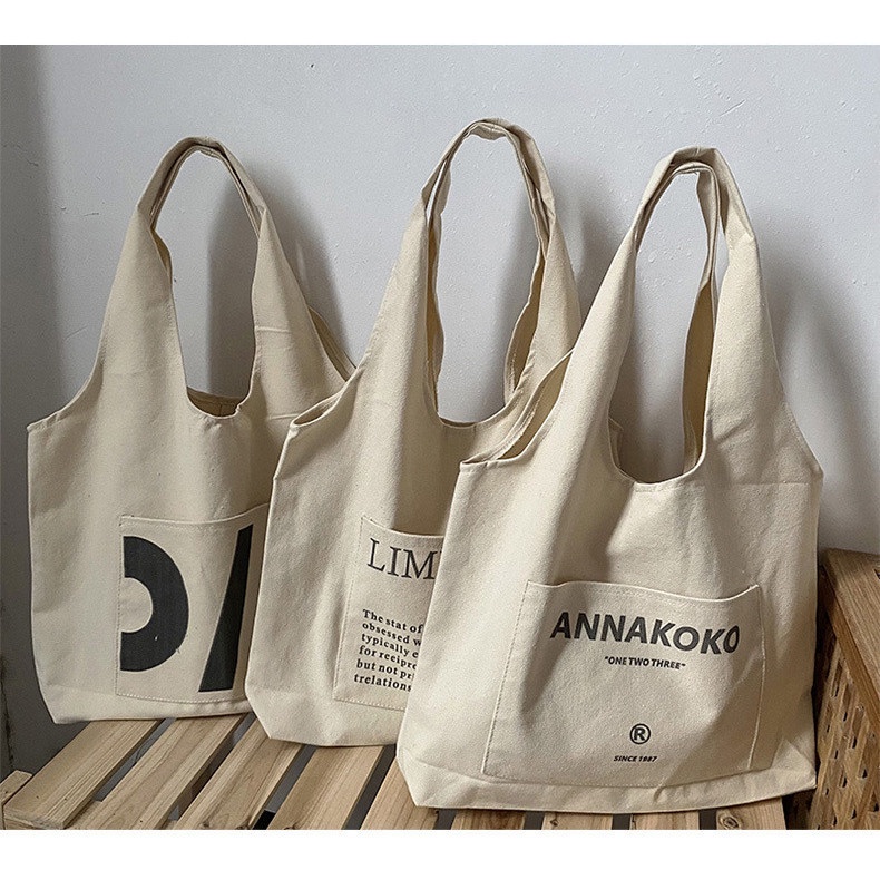 Túi Xách Vải Cỡ Lớn Phong Cách Retro Thời Trang Cho Nữ