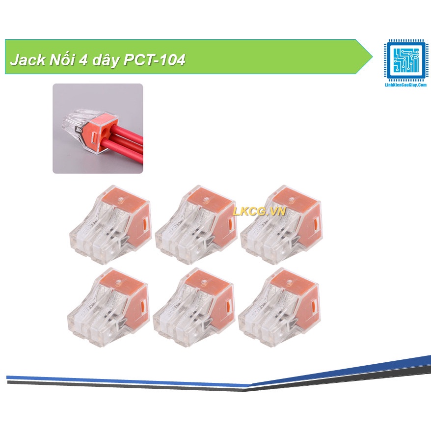 Jack Nối 4 dây PCT-104
