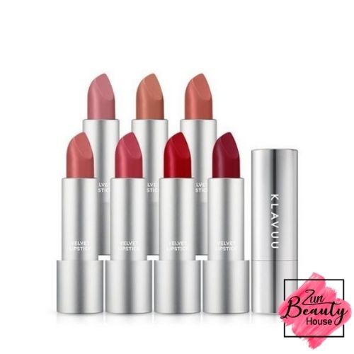 Son thỏi lì Klavuu Velvet Lipstick 3.5g ( có bill)