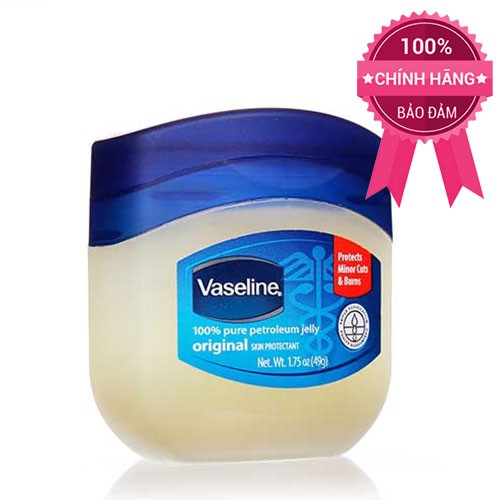 Son dưỡng Vaseline 100% Pure Petroleum Jelly 49g