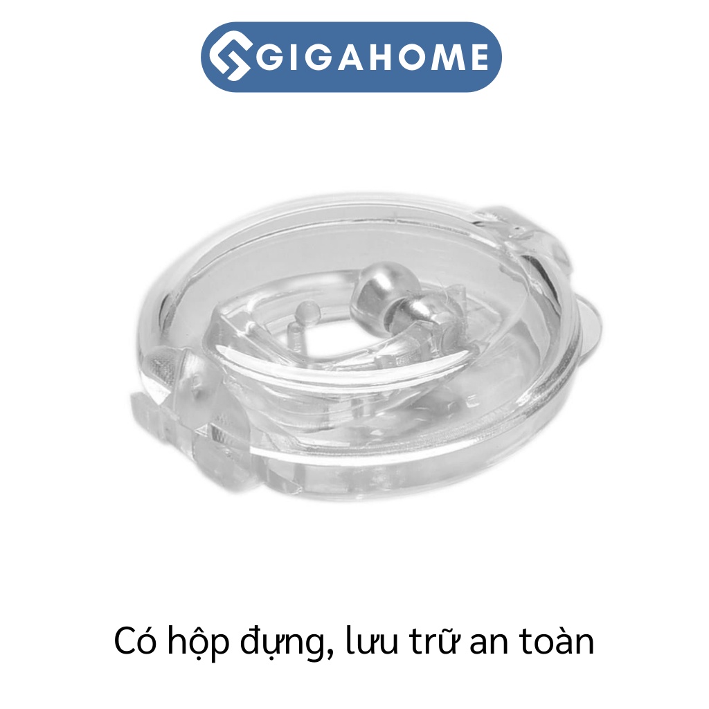 Dụng Cụ Hỗ Trợ Chống Ngáy Ngủ Và Lọc Không Khí GIGAHOME Hạn Chế Nghiến Răng 3473