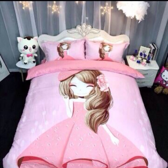 Combo chăn ga gối