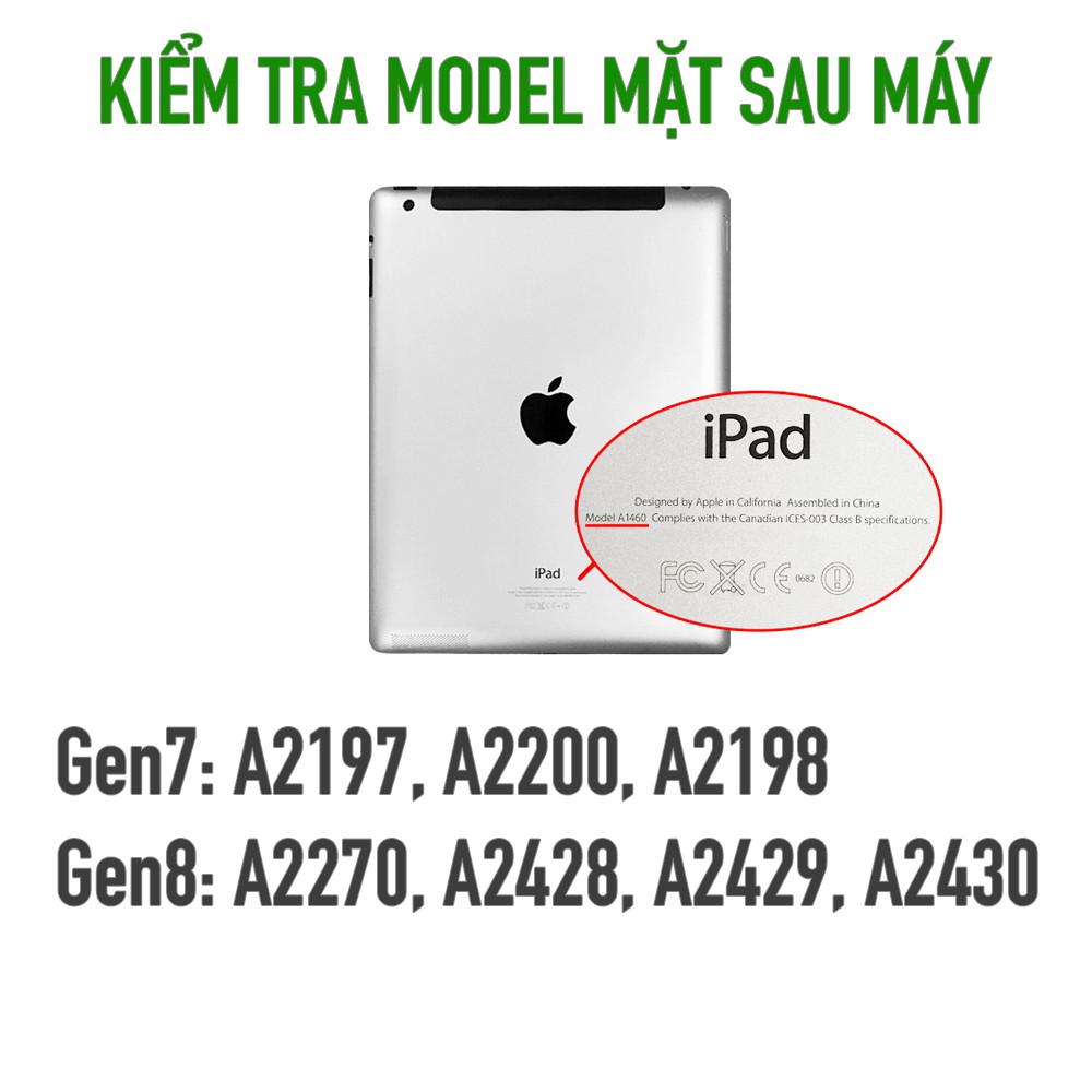 Dán cường lực 9H/2.5D cho iPad Gen 7 2019 / Gen 8 2020 10.2in giá rẻ