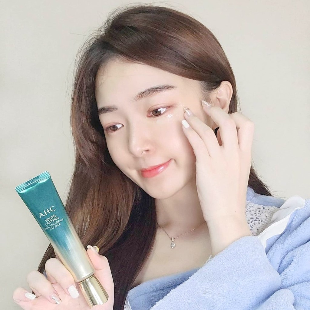 Kem Dưỡng Mắt Chống Lão Hóa Làm Sáng Và Săn Chắc Da AHC Youth Lasting Real Eye Cream For Face