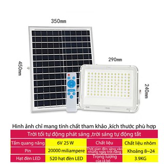 Đèn led pha năng lượng mặt trời 200W