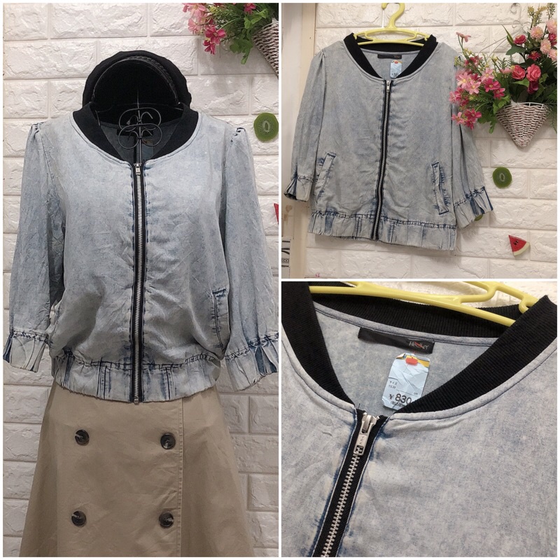 Áo sơ mi bò jean denim