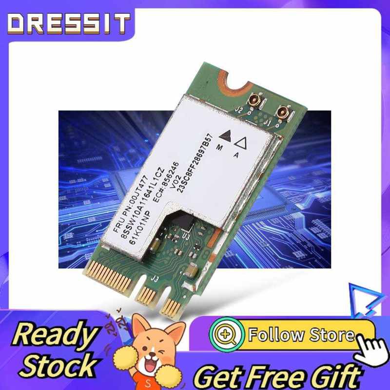 Card không dây QCNFA435 2.4G/5G Bluetooth 4.1 Dual Band NGFF M.2 Wifi dành cho Thinkpad E470 GB | BigBuy360 - bigbuy360.vn