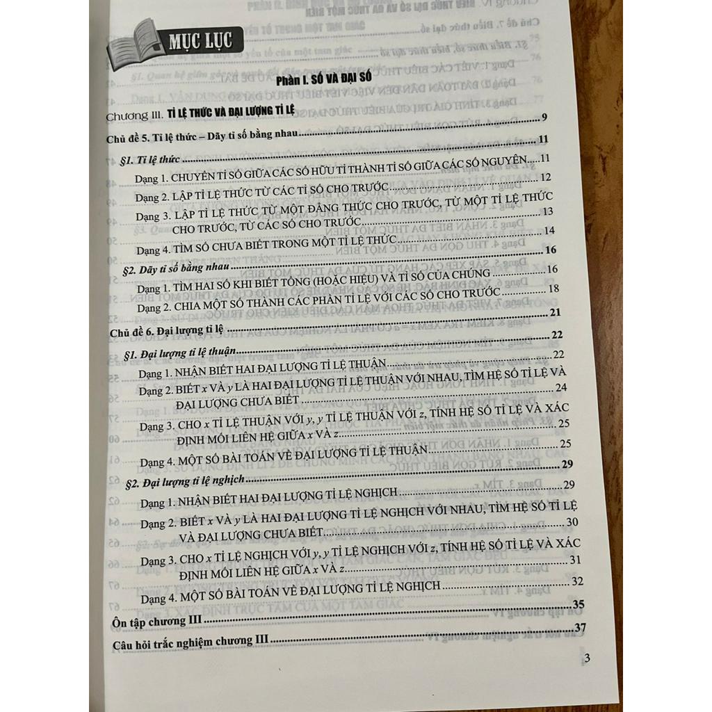 Sách - Combo 2 quyển các dạng toán và phương pháp giải toán 7 tập 1 và tập 2