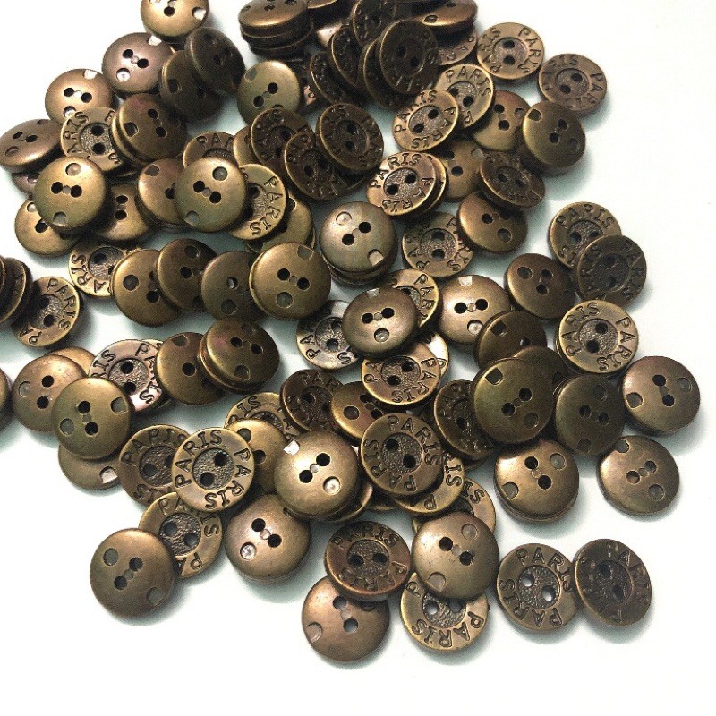 Nút áo, cúc áo kim loại màu đồng | BigBuy360 - bigbuy360.vn