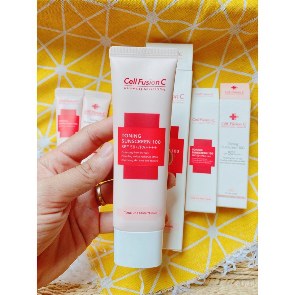 [CHUẨN AIR] Kem chống nắng Cell Fusion C - Hồng