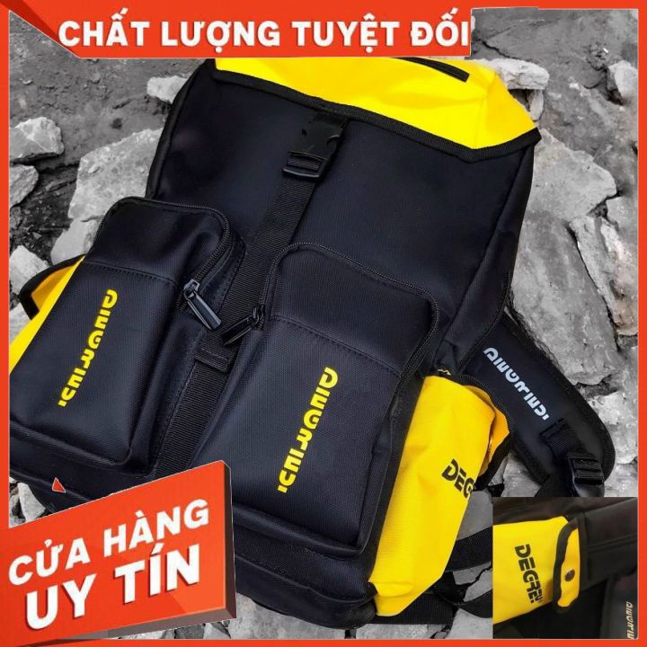 🌈Balo DEGREY Sáng tạo vàng đen🌈Free ship🌈