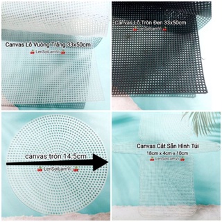 Canvas Làm Đứng Dáng Túi Xách