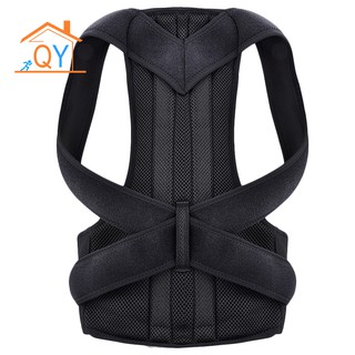 [Hàng mới về] Đai chỉnh sửa tư thế nẹp thắt lưng đeo vai hỗ trợ cột sống có thể điều chỉnh cho người lớn