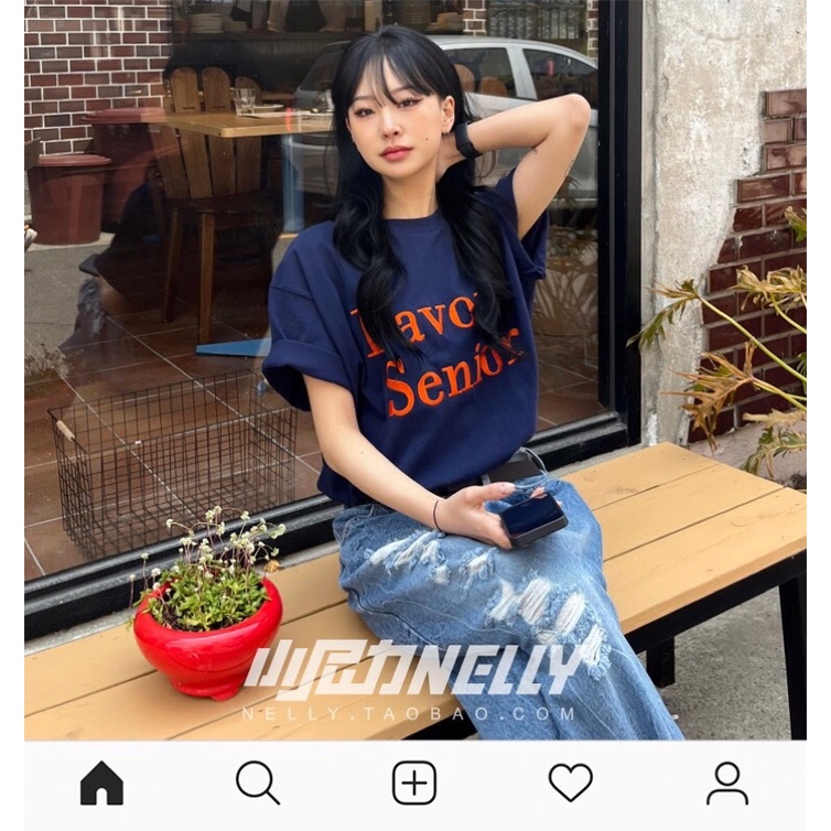 Áo phông nelly heybig sale (có sẵn) senior