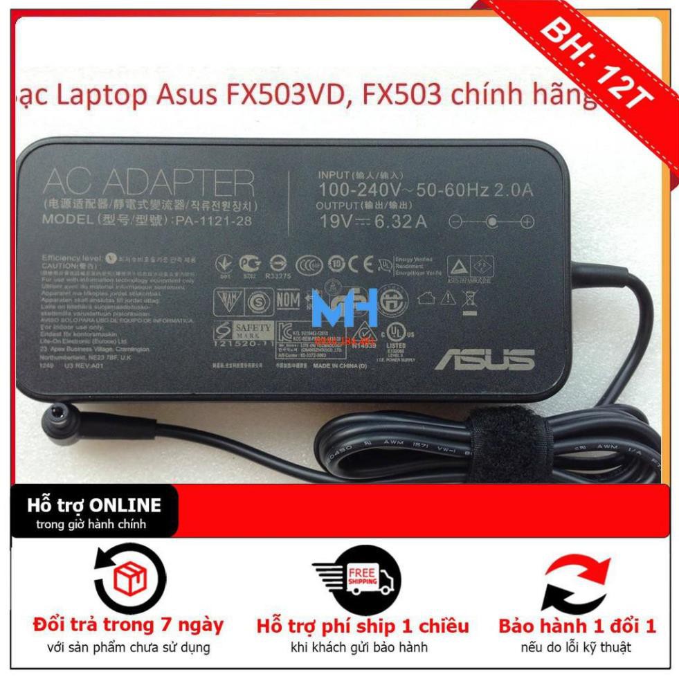 BH12TH ⚡️Sạc Laptop Asus FX503VD, FX503 loại tốt