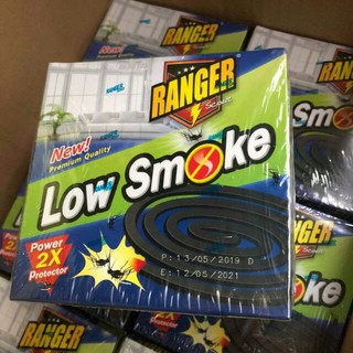 5 hộp nhang muỗi KHOANH Thái Lan Ranger Low Smoke