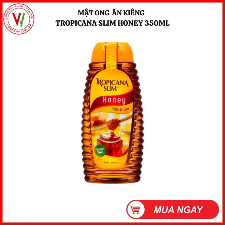 Mật ong ăn kiêng không đường Tropicana Slim Honey 350ml - Sản phẩm phù hợp với ăn kiêng. người đái tháo đường | BigBuy360 - bigbuy360.vn