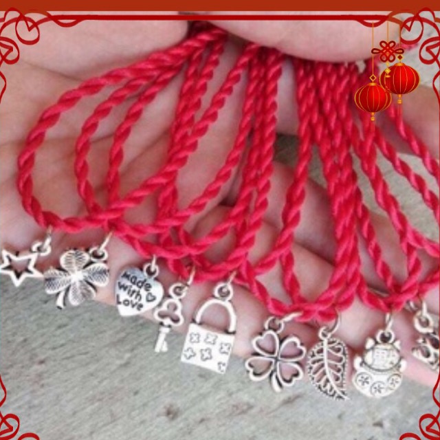Vòng tay may mắn mix mặt xinh xắn