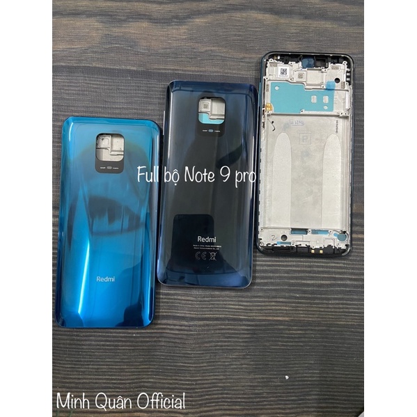 Thay bộ vỏ redmi note 9 pro/ Note 9S xịn