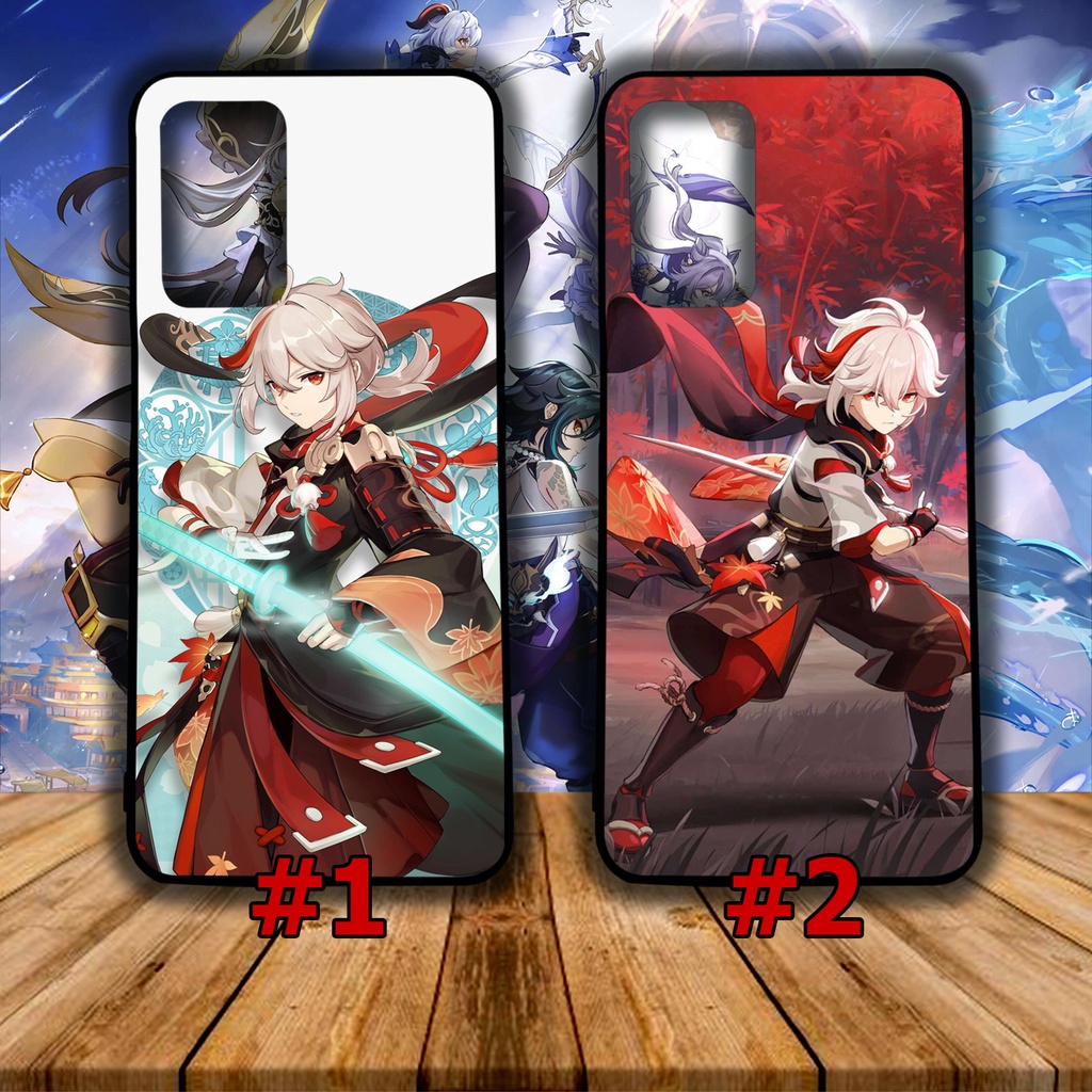 Kazuha Genshin impact Ốp Lưng Anime Xiaomi Redmi Note 11 11s 10 10s pro 5g 9 9c 9s 8 pro 11T Pro 12 Pro 11 12