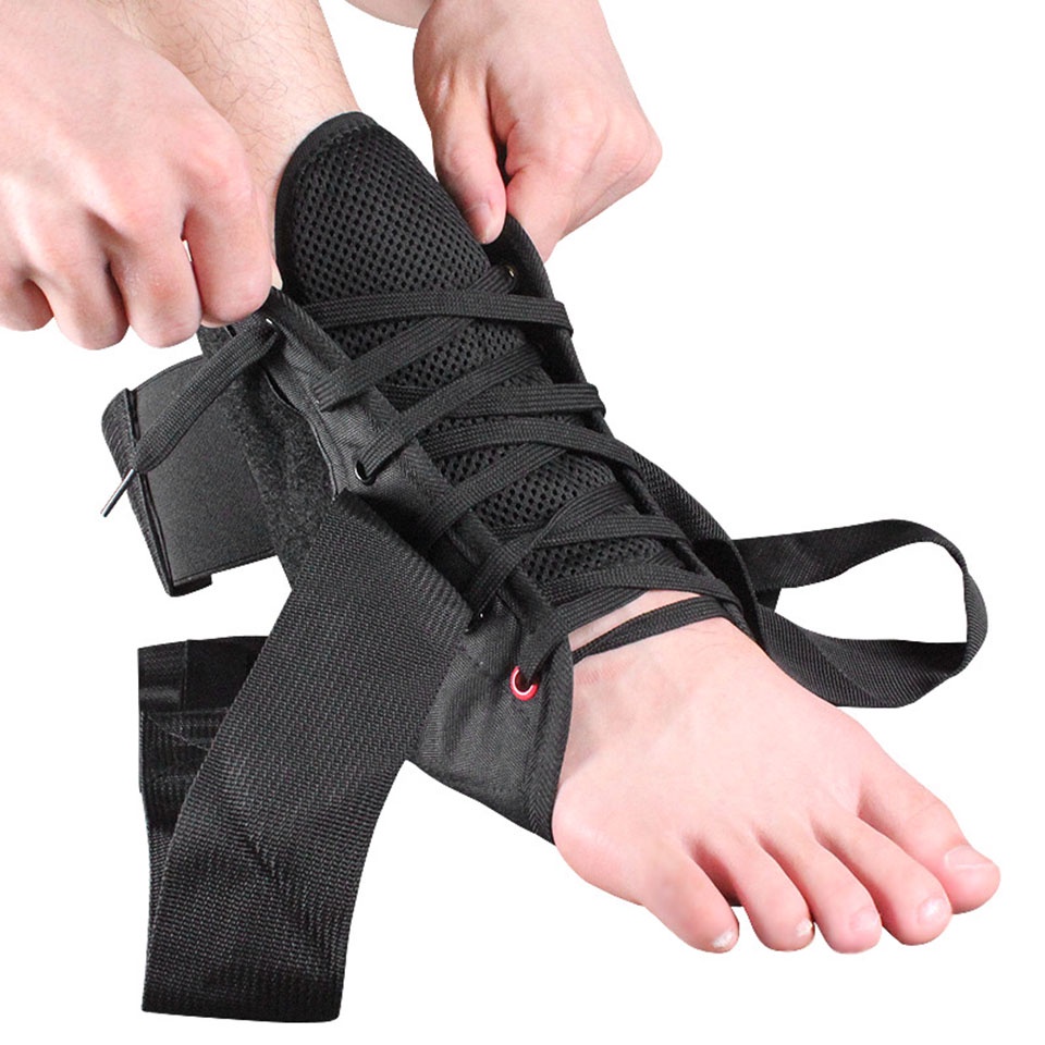 Đai quấn bảo vệ mắt cá chân AOLIKES hỗ trợ y tế thiết kế thắt dây
