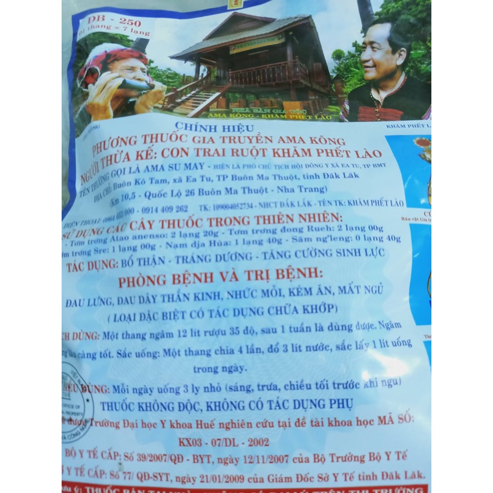 Thang thuốc ngâm rượu, Ama Kông chính hiệu 7 lạng, thang thuốc amakong | BigBuy360 - bigbuy360.vn