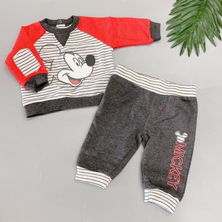 Bộ nỉ da cá mickey xuất dư
