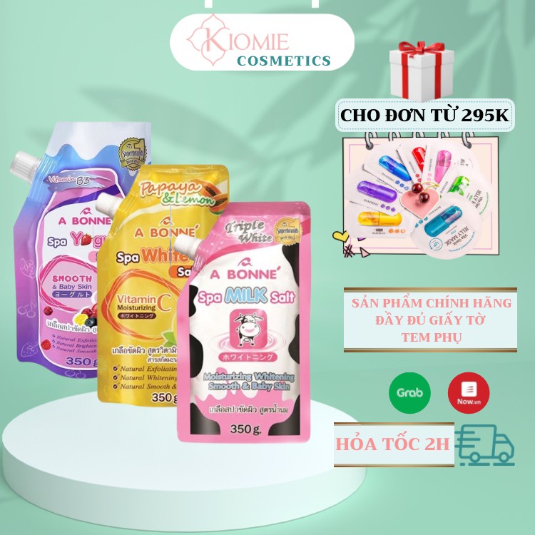 Muối tắm sữa bò tẩy tế bào chết A Bonne Spa Milk Salt Thái Lan 350gr