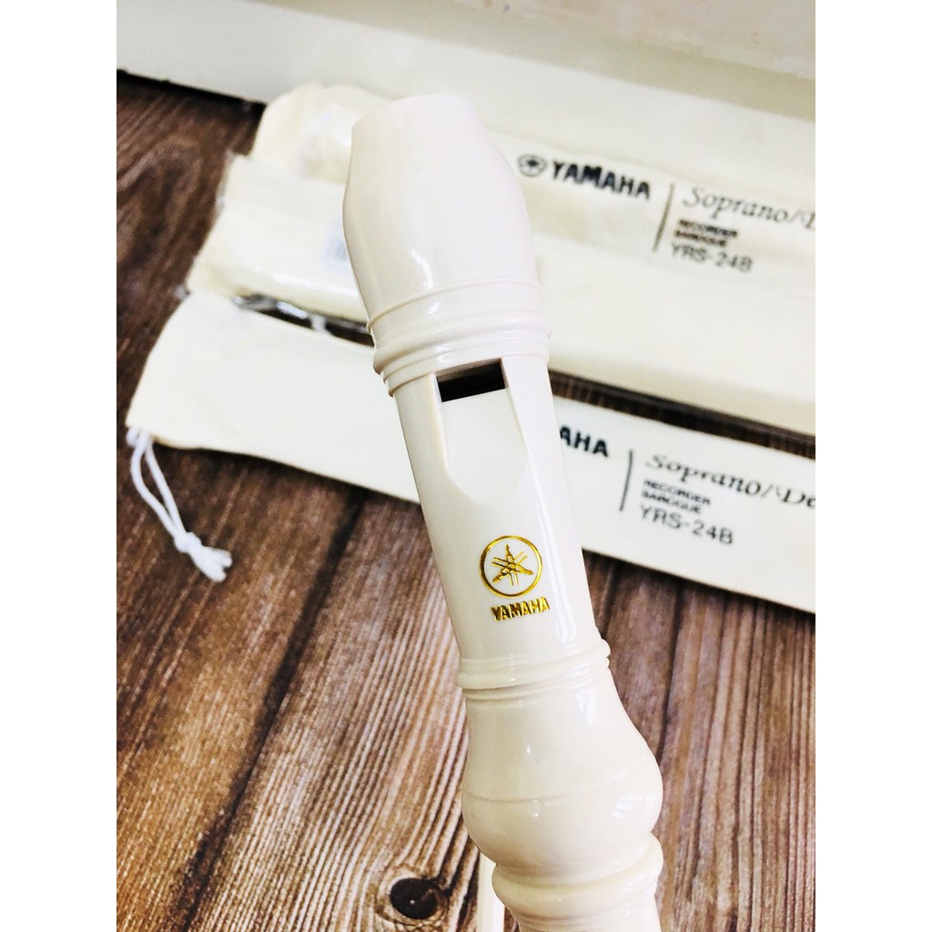 Sáo Recorder Soprano Yamaha YRS-24B(ảnh thật chụp tại shop)