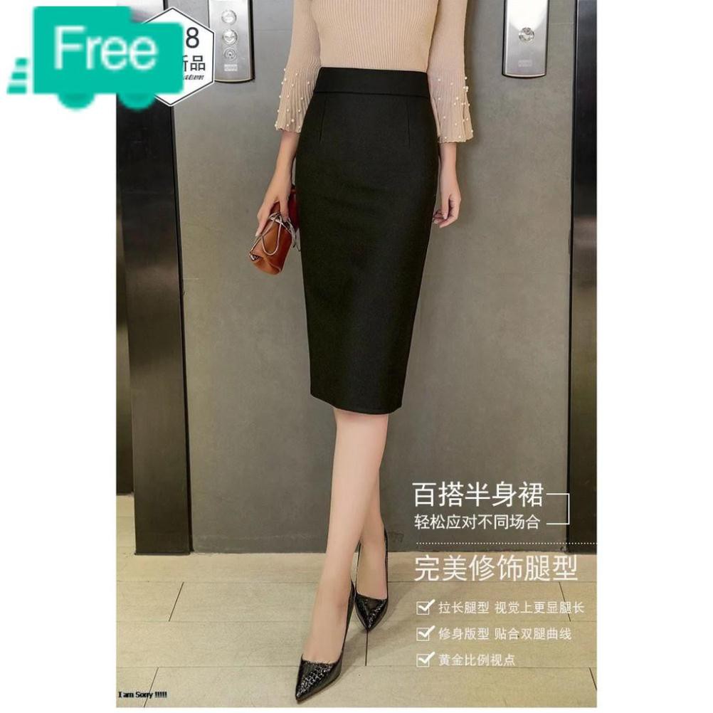 mua từ hai sp có quà nhé Chân váy ôm body xẻ trước 60cm