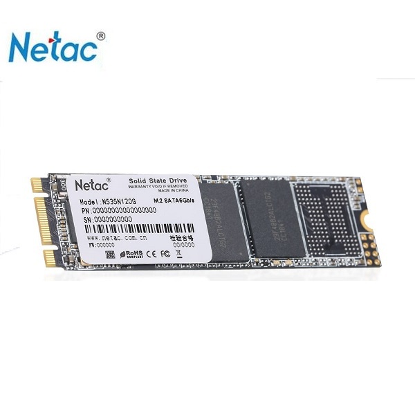 Ổ cứng SSD Netac 535N 120GB  M2 2280 Hàng chính hãng - Bảo hành 3 năm | BigBuy360 - bigbuy360.vn