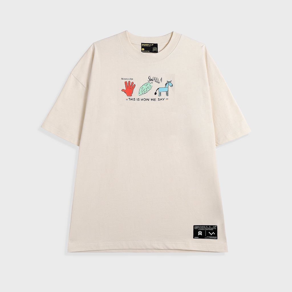 Áo thun unisex SWALLA SỜ QUA LA 100% PREMIUM COTTON - LOCAL BRAND chính hãng
