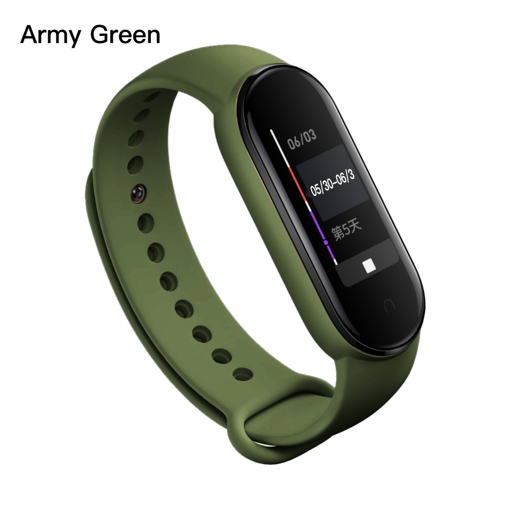 (Hàng Có Sẵn) Dây Đồng Hồ Silicone Mềm Thay Thế Cho Fitbit Band 5