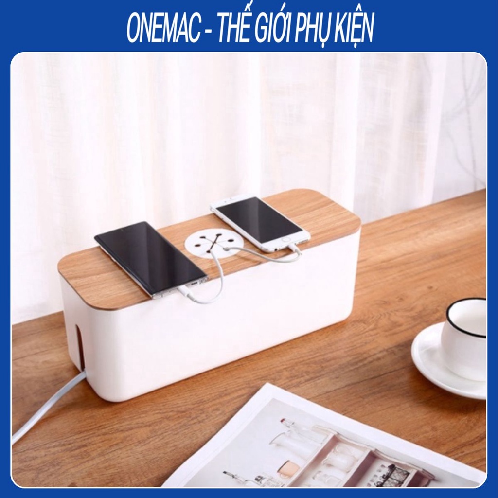 Hộp Nhựa Đựng Ổ Cắm Điện 2 Kích Cỡ, Bảo Vệ Gọn Gàng.