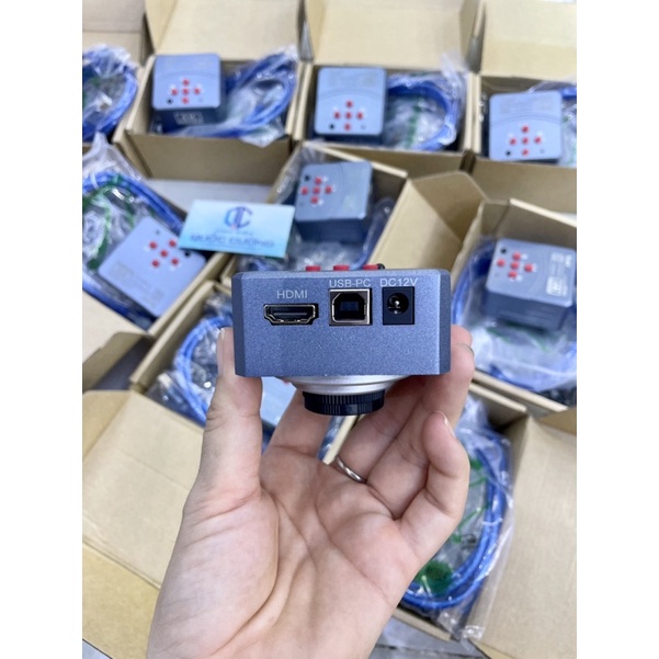 HDMI Kaisi 4K FHD/ dành cho kính hiển vi 3 mắt/ kết nối màn hình TV/ Destop)
