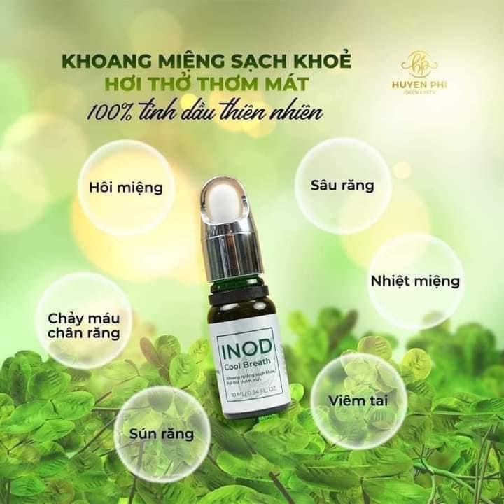 Tinh Dầu Hôi Miệng INOD Huyền Phi - Sạch Hôi miệng -  Giảm Nhiệt Miệng , Viêm Lợi, Sâu Răng - Dứt Điểm Vấn Đề Răng Miệng