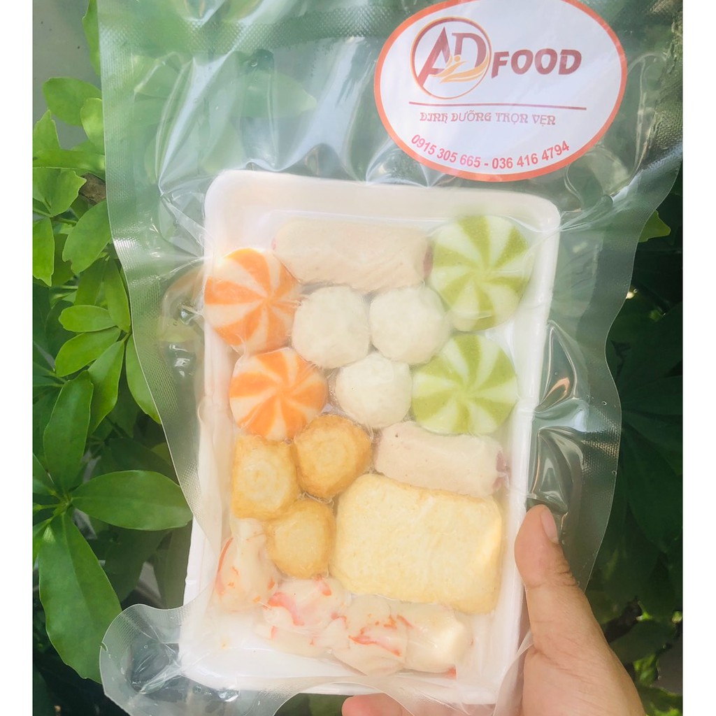 Khay xiên que thả lẩu thập cẩm