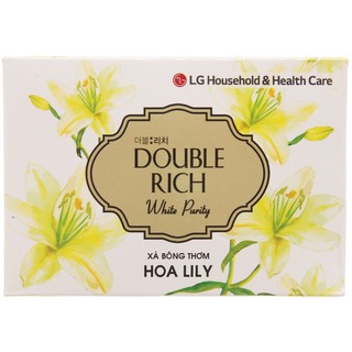 Xà bông thơm Double Rich White Putity hoa Lily 90g