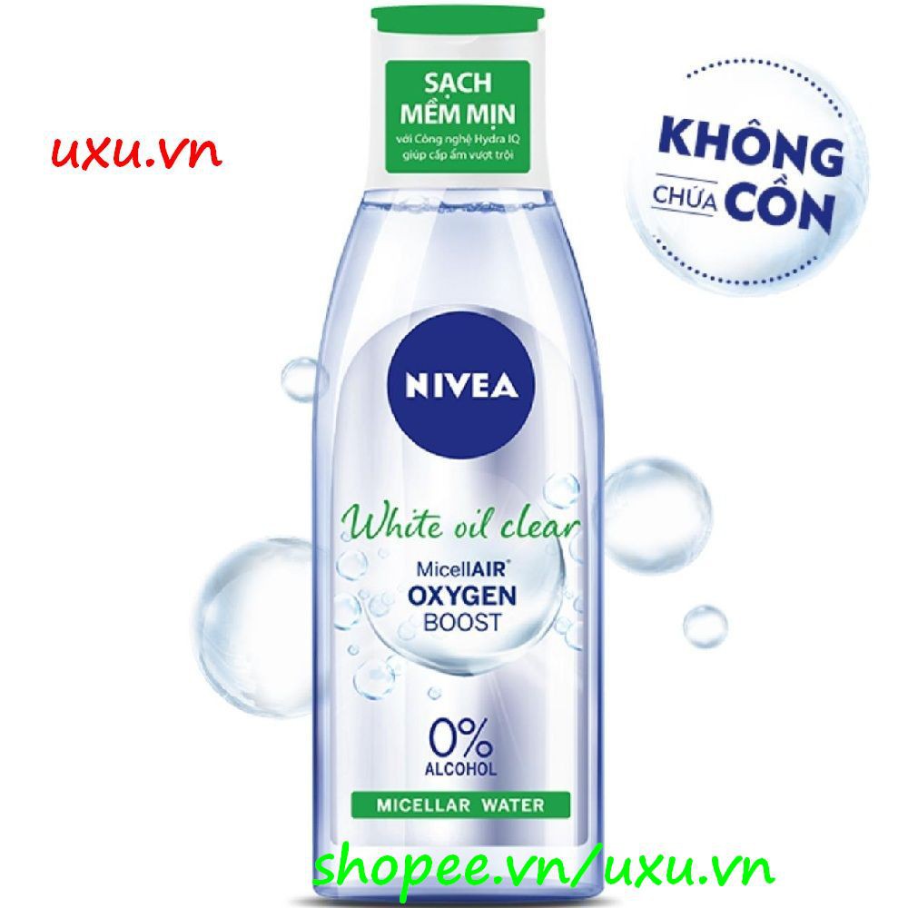 Nước Tẩy Trang 200Ml Nivea Xann Cho Da Nhờn Micellar Water Ngăn Nhờn Và Ngừa Mụn, Với uxu.vn Tất Cả Là Chính Hãng.